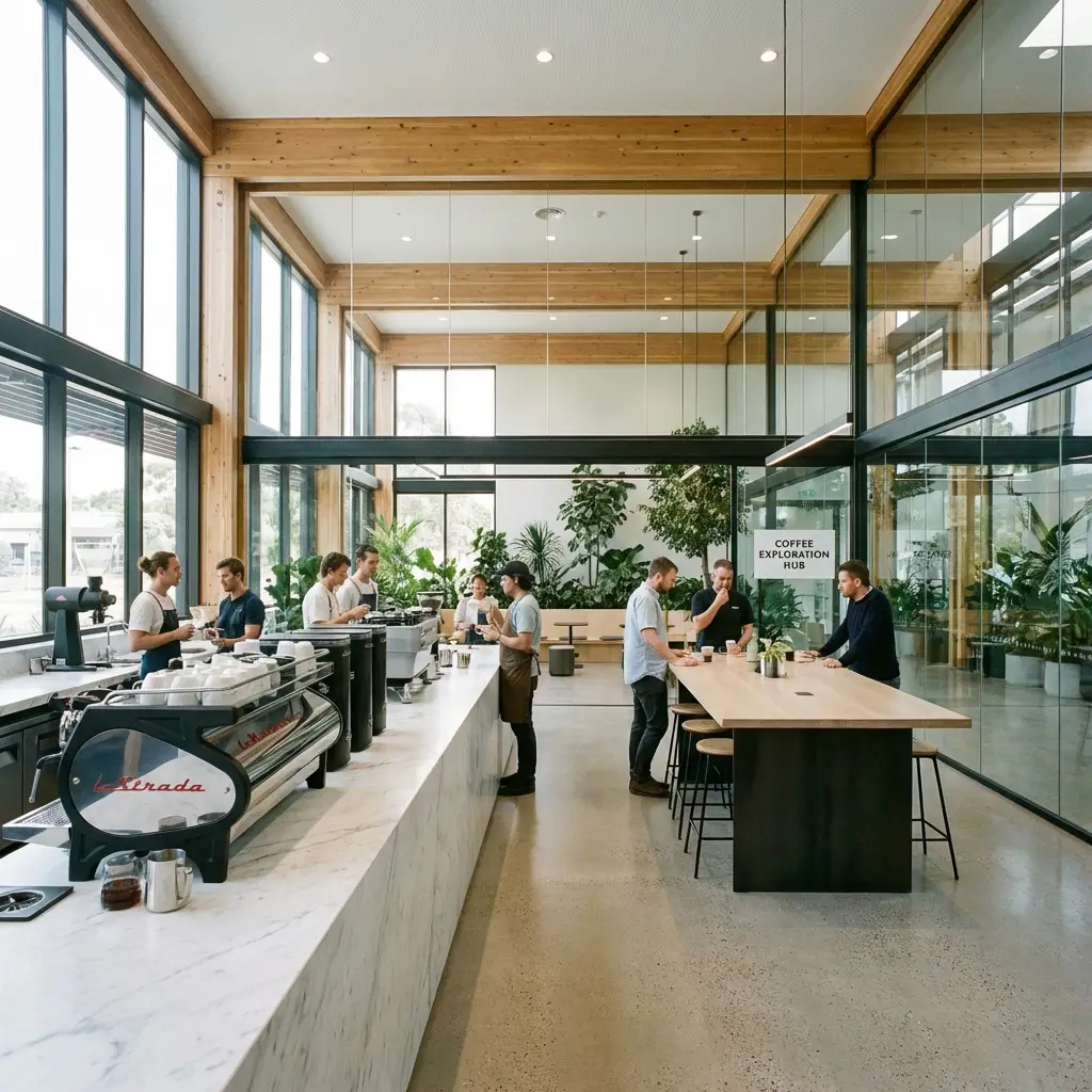 Modern Specialty Coffee Discovery Hub